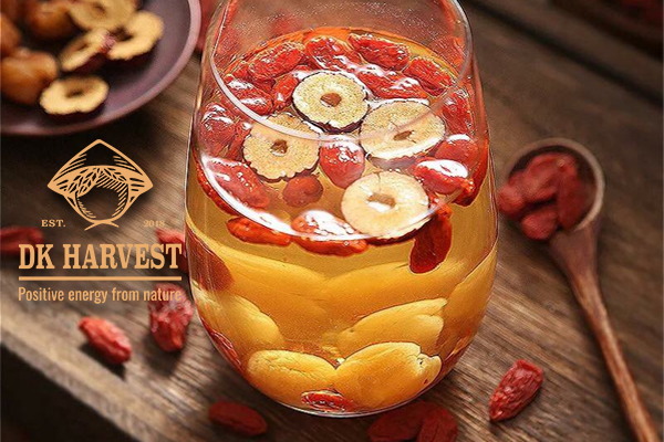 Một số công thức pha trà táo đỏ