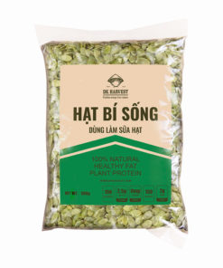 Hạt Bí Xanh Sống DK Harvest - 500g/1kg Làm Sữa Hạt, Salad