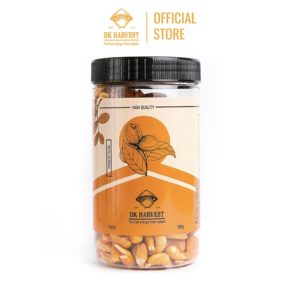 Nhân Hạt Điều Rang Mộc DK Harvest 500g – Không Gia Vị, Giàu Dinh Dưỡng Tự Nhiên