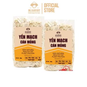 Yến Mạch Cán Mỏng DK Harvest - Phù hợp Ngâm Qua Đêm ( Overnight Oat)