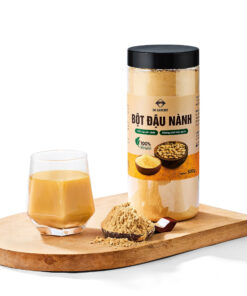 Bột Đậu Nành DK Harvest Rang Chín, Đậu Nành - combo 1kg (2 hũ 500g)