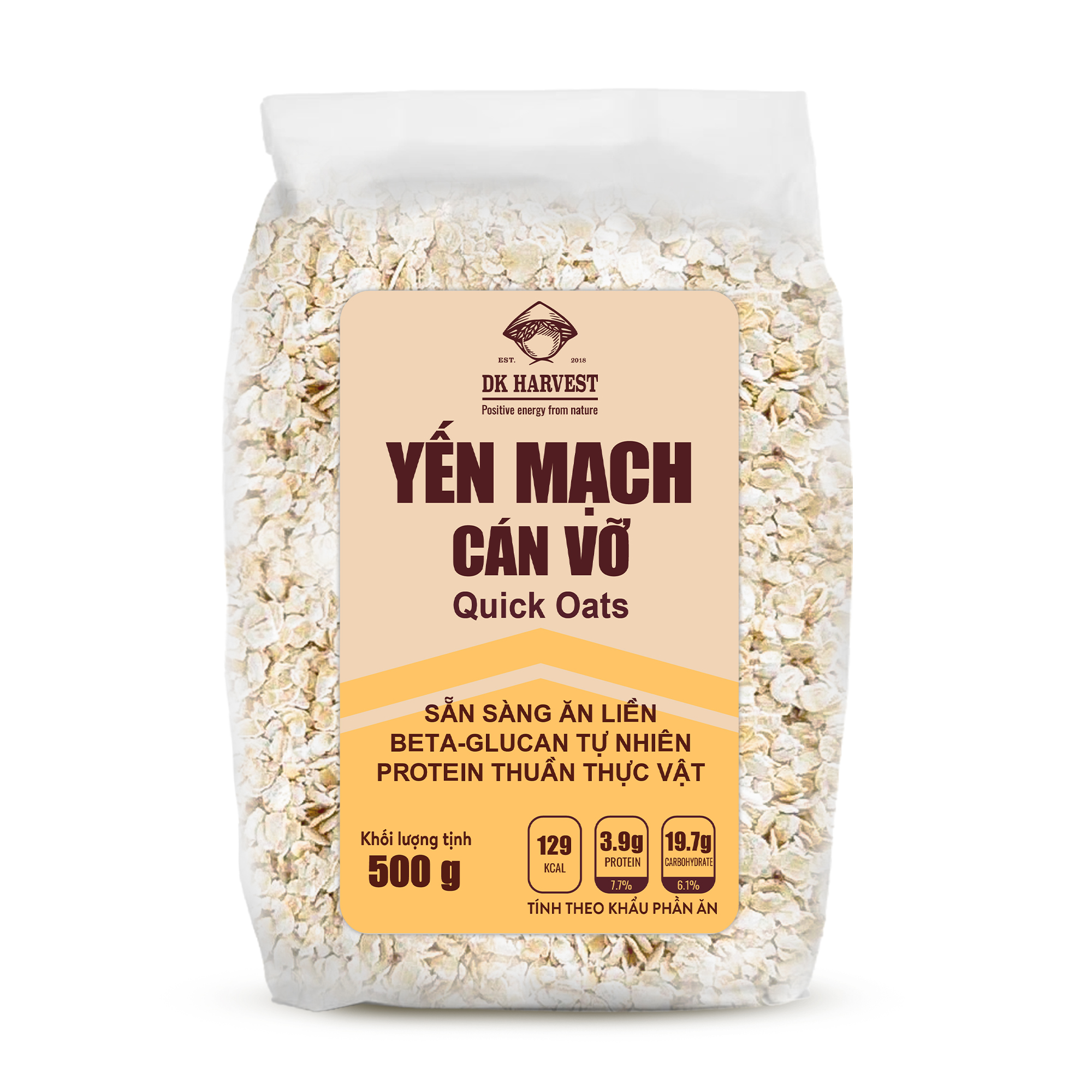 yến mạch cán vỡ 1